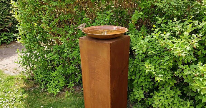 Setting up a bird bath in the garden – location, maintenance & the right stand