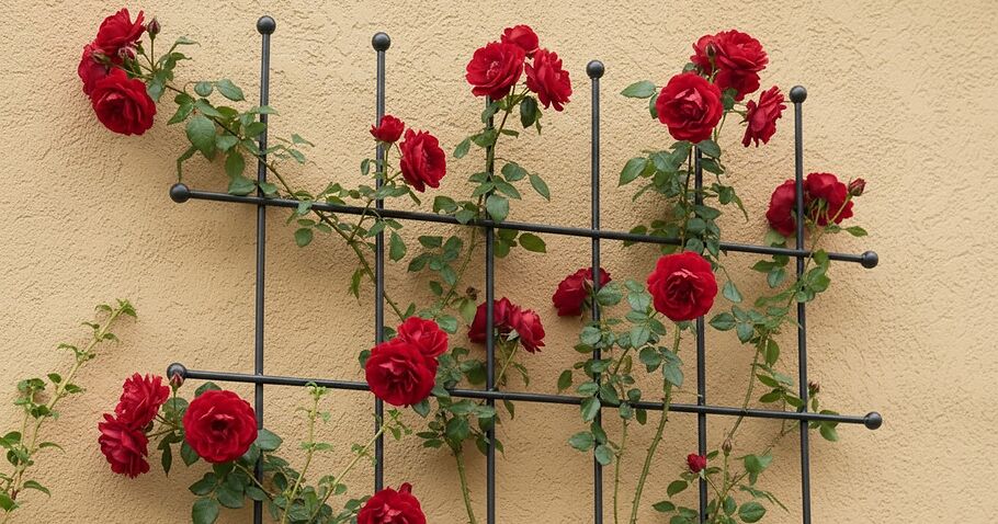 Which material is best suited for trellises – metal, wood, plastic or stainless steel?