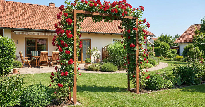 Garden arch in the garden – which width is the right choice?