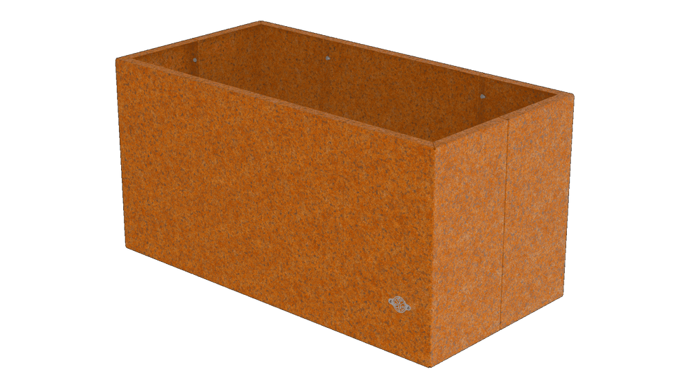 Vernazza corten steel planter