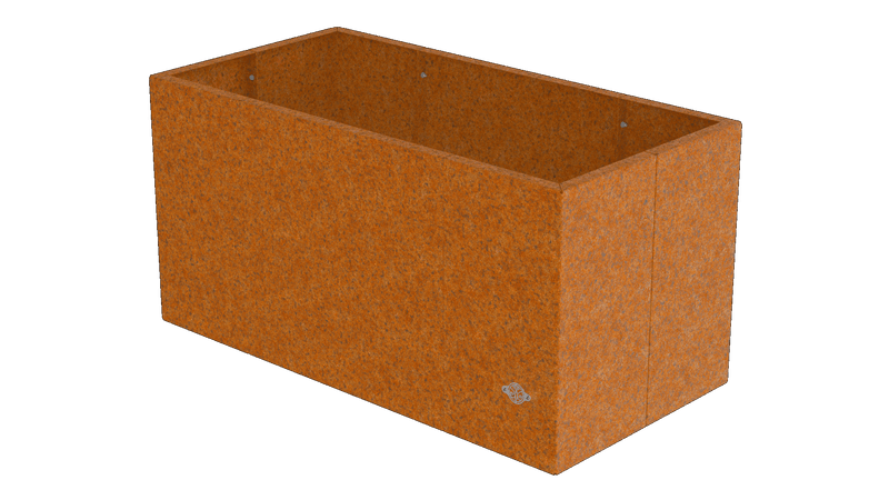 Vernazza corten steel planter